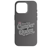 Vintage Classy CAMPER QUEEN RV Besties Camping Fifth Wheel Case for iPhone 16 Pro