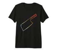 Vintage Cleaver Butcher Omnivore Butchery Premium T-Shirt