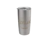 Vintage Cleveland Tennessee Stainless Steel Insulated Tumbler