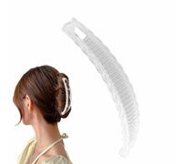 Vintage Clincher Combs Clamp Grip - Banana Clip Women, Durable And Lightweight, Classic Design | Ponytail HairClip For Thick & Fine Curly Hair, Fashion Fishtail Styling, Daily HairCare, Office