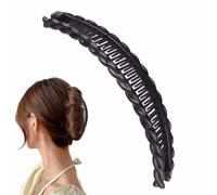 Vintage Clincher Combs Clamp Grip - Women's Banana Clip, Durable and Lightweight, Classic Design, Ponytail Hair Clip for Thick and Fine Curly Hair, Fashionable Fishtail Styling, Daily