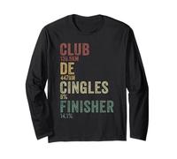 Vintage Club De Cingles Finisher Retro Cycling Long Sleeve T-Shirt