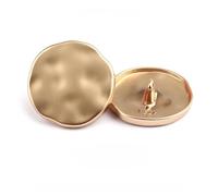 Vintage Coat Button, Pack of 15 Multicolor Metal Coat Buttons 15-30MM(1#Gold,15Pcs 30MM)