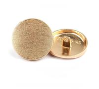Vintage Coat Button, Pack of 15 Multicolor Metal Coat Buttons 15-30MM(15#Gold,15Pcs 23MM)