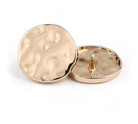 Vintage Coat Button, Pack of 15 Multicolor Metal Coat Buttons 15-30MM(3#Gold,15Pcs 30MM)