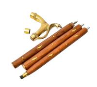 Vintage Cobra Snake Brass Head Handle Wooden Walking Stick Cane Handmade Item