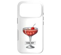 Vintage Cocktail Illustration Featuring Rob Roy Case for iPhone 17 Pro