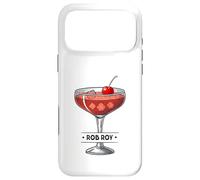 Vintage Cocktail Illustration Featuring Rob Roy Case for iPhone 17 Pro Max
