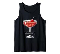 Vintage Cocktail Illustration Featuring Rob Roy Tank Top