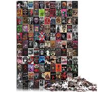 vintage collage 1000 Piece Jigsaw Puzzles For Adults Wooden Jigsaw Gift For Birthdays 19.7x29.5inch