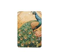 Vintage Color Peacock Car Air Fresheners 4 Pcs Hanging Scented Cards Fragrance Scented Cards For Car Aromatherapy Tablets