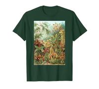 Vintage Colorful Tropical Plants in Jungle Paradise Garden T-Shirt
