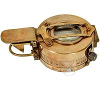 Vintage Compass Military Navigational Marine Brass Devices Pocket Nautical Navigational Instrument