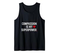 Vintage Compassion Is My Superpower. Nurse Art. Tank Top