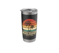Vintage Computational Biologist Special Edition Biology Stainless Steel Insulated Tumbler
