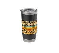 Vintage Control Systems Engineer Engineering Stainless Steel Insulated Tumbler