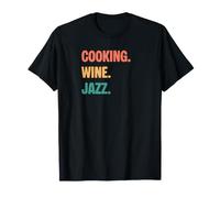 Vintage Cooking Wine Jazz Lovers T-Shirt