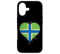 Vintage Cool Gloucestershire Flag for Proud Gloucester Roots Case for iPhone 17