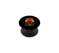 Vintage Coolest Turkey In Town Thanksgiving Fall Turkey PopSockets Adhesive PopGrip