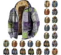 Vintage Corduroy Coat - Mens Winter Cape Coat with Hood, Snowboard & Reefer Jacket