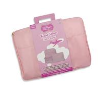 Vintage Cosmetic Company Travel Packing Cubes 4 Piece Storage Bags | Four Stylish Storage Bags in Coordinated Prints for Organising Clothes and Toiletries. Travel Packing Set for Women.
