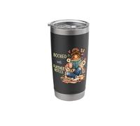 Vintage Cottage core Introvert Book Lover with Coffee Stainless Steel Insulated Tumbler