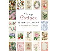 Vintage Cottage Wall Collage Kit