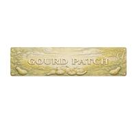 Vintage Cottagecore Garden Gourd Patch Relief Metal Tin Sign
