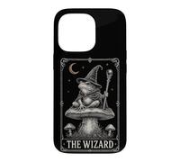 Vintage Cottagecore The Wizard Frog Tarot Card Dark Academia Case for iPhone 13 Pro