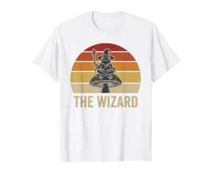 Vintage Cottagecore Wizard Frog Tarot Card Dark Academia Value Graphic T-Shirt, Men, White, S