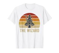 Vintage Cottagecore Wizard Frog Tarot Card Dark Academia Value Graphic T-Shirt, Men, White, XL