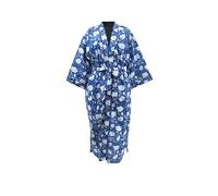 Vintage Cotton Kimono Floral Printed Beach Robe Sleepwear Gown Bath Sleep Dressing Style Long A Great Gift for Her by Jaipur Art Mart, Multicolor, One Size-X-Large, Multicolor, One Size/XL
