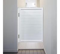 Vintage Counter Swing Doors Western Wood Shower Entry White Butler HalfHeight Gate Rustic Style 40cm x 80cm (15.7"x31.4") Perfect for Home Bars and Restaurants