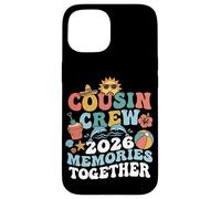 Vintage Cousin Crew 2026 Summer Making Memories Case for iPhone 15