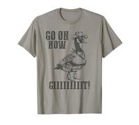 Vintage Cowboy Goose Shirt - Go On Now Git Canadian Goose T-Shirt