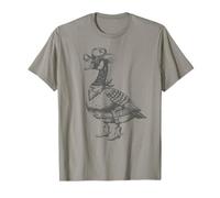 Vintage Cowboy Goose Shirt - Go On Now Git Canadian Goose T-Shirt