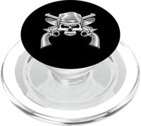 Vintage Cowboy Skull & Pistols Western Country Design PopSockets PopGrip for MagSafe