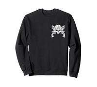 Vintage Cowboy Skull & Pistols Western Country Design Sweatshirt