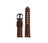 Vintage Cowhide Watchband Men Universal 20 22mm Leather Strap Compatible With IWC Pilot Mark 18 Spitfire Fighter Portugal Portofino