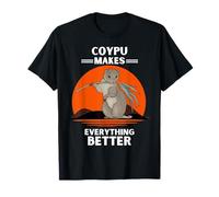 Vintage Coypu Makes Everything Better Retro Coypu Lover T-Shirt