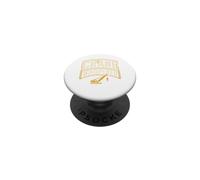 Vintage Crane Operator Heavy Equipment Construction PopSockets Adhesive PopGrip