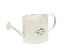 Vintage Cream Watercan Planter Bucket