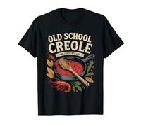 Vintage Creole Cook Old School Louisiana Kitchen Traditions T-Shirt
