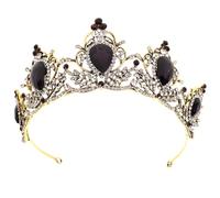 Vintage Crown Headband Alloy Crystal Rhinestone Halloween Season | Lightweight Vintage Style, for Cosplay Costume and Photo Shoots, Women’s Party Looks, Sparkling Jewellery Accents