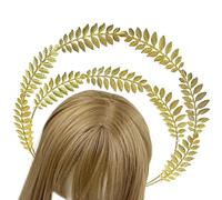 Vintage Crown Headband Bride Cosplay Props Baroque Pearl Tiara Headband Bridal Shower Wedding Cap and Crown Headband for Women