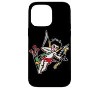 Vintage Cupid American Traditional Tattoo Flash Case for iPhone 14 Pro Max