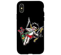 Vintage Cupid American Traditional Tattoo Flash Case for iPhone X/XS