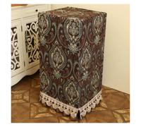 Vintage Customizable Safe Dust Cover, Hidden Safe Lock Box Covers Protective with Cut-out Lace Trim, Anti-Scratch Box Cover for Home Gym Set/Audio Racks(Style 5,28x28x24"/70x70x60cm)