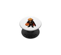 Vintage Cute Headless Horsemen 50's Halloween Ceramic Style PopSockets Adhesive PopGrip