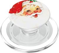 Vintage Cute Santa Claus Christmas PopSockets PopGrip for MagSafe